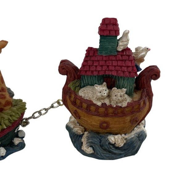 San Francisco Music Box Co Noah's Ark Train Figurine Few of my Favorite Things - Picture 12 of 16